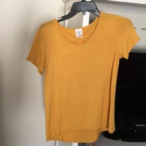 Tillys yellow cross top!